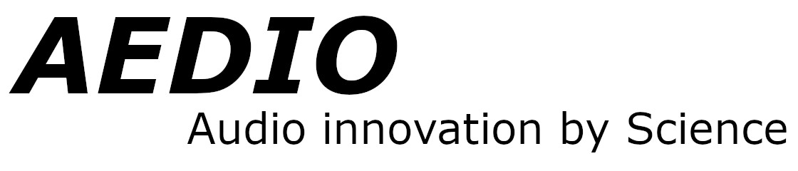 AEDIO　Audio innovation by Science